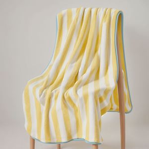 Cabana Quick-Dry Oversized Pool Large Striped <b>Beach</b> <b>Towel</b> for Swimming and Sunbathing - Product Image 5