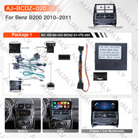 Écran de navigation GPS Android pour voiture avec cadre de fixation pour BENZ B200 2010-2011, noir UV, faisceau de câbles, kit Canbus – Fourniture directe usine