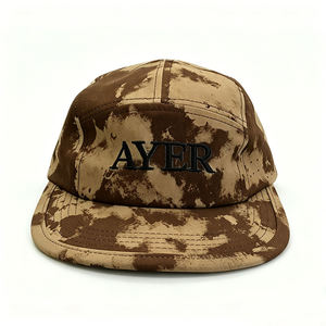 Gorra de Campamento con Logotipo Personalizado, Visera Plana, Secado Rápido, 5 Paneles, Impermeable, de Nailon, Deportiva, con Cierre a Presión, para Senderismo - Product Image 2