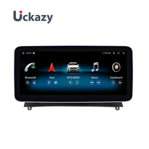 10.25 "Autoradio Android 12 Auto Dvd-Speler Voor Benz C Glc Klasse W204 W205 2008-2010 Radio Multimedia Stereo Carplay Scherm 4G