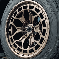 Jantes forgées tout-terrain pour SUV et pick-up de 18, 19, 20, 21 et 22 pouces pour Toyota Tacoma TRD Tundra GMC Hummer LandRover RangeRover BX02-M