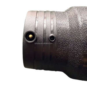 Электросварные фитинги черные PN16 PE100/80 	 Муфта редукционная DN63*50 63мм-50мм 	 Фитинги из полиэтилена высокой плотности для водопроводных систем - Product Image 3