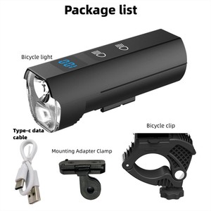 Juego de luces de bicicleta recargables USB a prueba de agua de fábrica | Faro de bicicleta LED súper brillante para bicicletas de montaña y carretera - Product Image 6