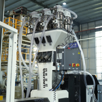Machine d'extrusion de film robuste FFS, extrudeuse de reconditionnement, film tubulaire d'emballage robuste FFS