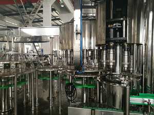 เครื่องบรรจุขวดน้ำแร่พลาสติก PET อัตโนมัติ ควบคุมด้วย PLC โครงสร้างสแตนเลส ความแม่นยำสูง ใช้เกียร์น้ำมัน - Product Image 3