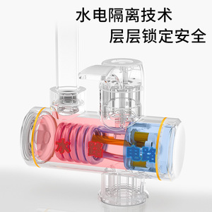 ก๊อกน้ำไฟฟ้าทันที 3000W พร้อมหน้าจอดิจิตอล สแตนเลส สำหรับครัว น้ำร้อนน้ำเย็น พร้อมหน้าจอ LED - Product Image 3