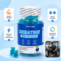 Gummies de créatine OEM ODM 5000mg – Soutien aux performances sportives, énergie, endurance, croissance musculaire, force et récupération