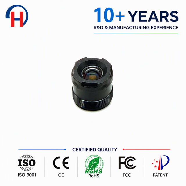 High-resolution Camera Scanning Recognition Lens, CRA19.4 TTL 8.2 Macro Lens 1/2.7-inch Chip M8 Distortion-free Lens