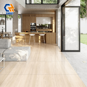 Piastrelle per Interni in Legno Massello con Bordi in Imitazione Porcellana - Design Moderno, Superficie Lucida Antibatterica, Antiscivolo e Resistente agli Acidi - Product Image 2