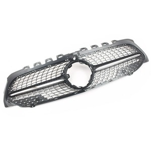 Calandre avant pour <span class=keywords><strong>Mercedes</strong></span> Classe A W177 2019-2022 A200 <span class=keywords><strong>A250</strong></span> avec caméra intégrée sans surface miroir - Product Image 3