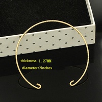 Offre Spéciale 14K Or Rempli Étincelle Motif Conception 7 pouces Manchette Bracelet Minimaliste Bracelet Bracelet Pour DIY Permanent Fabrication de Bijoux