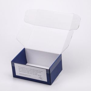 Cajas de Envío Ecológicas Personalizadas OEM, Biodegradables, Color Azul Marino, para Libros y Regalos, con Logotipo - Product Image 4