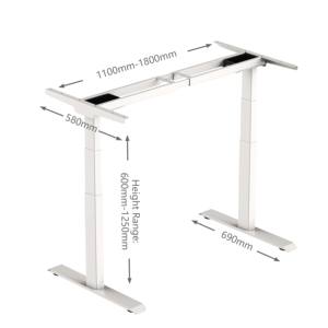 NBHY Venta caliente móvil de pie Sit Stand Corner Computer Desk Altura ajustable - Product Image 4