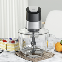 Hachoir Électrique 2L/3L, Hachoir à Viande, Hachoir Alimentaire pour Légumes, Oignon, Ail, Salade