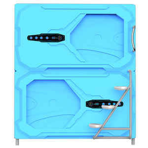 เตียงนอนสำหรับห้องโดยสารสไตล์จีนหรูหราเรียบง่ายสำหรับโรงแรมอพาร์ทเมนท์หรือโรงแรมแคปซูล - Product Image 4