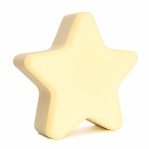 <b>Star</b> Shape LED Night Light 2700K Warm White Light Sensor Plug In <b>Lamp</b> 0.5W Energy Saving for Kids Bedroom - Product Image 1