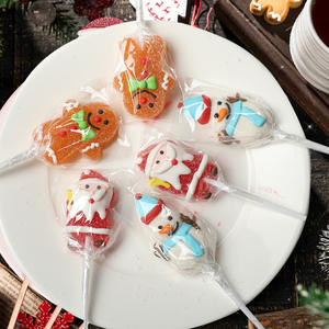 Benutzer definierte Weihnachten Bulk Geschenk Kinder fruchtig süß kreativ Internet Promi Muster Soft Lollipop Candy - Product Image 2