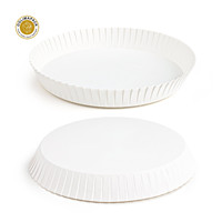 OOLIMA-Couvercle jetable en verre pour gobelet, café, thé, boisson, blanc