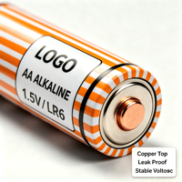Pile alcaline AA 1,5 V haute performance longue durée LR6 pour souris, clavier, lampe de poche – Prix direct usine en gros