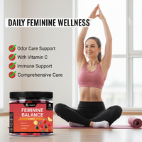 Vente en gros de gommes à mâcher pour l'équilibre du pH, complément probiotique pour femmes, gommes probiotiques pour femmes, bonbons