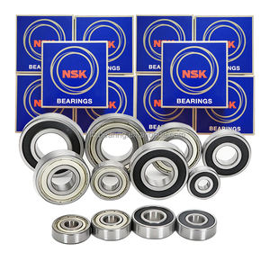 SKF <span class=keywords><strong>FAG</strong></span> 6200 6201 6203 6205 Cage en nylon scellé à roulement à billes à gorge profonde en acier inoxydable NS * Fournisseur de roulements automobiles Japon - Product Image 1