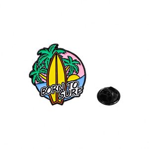 Créez votre propre broche unisexe en forme de couronne de ginkgo avec perles, emballage en boîte - Product Image 4