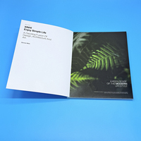 Impression directe de brochure de meubles de logo personnalisé d'usine bas quantité minimale de commande 100pcs épreuvage rapide avec des matériaux en carton et en papier offset
