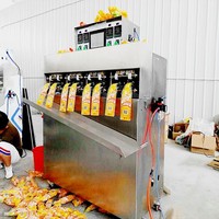 Machine de remplissage et de scellage automatique de gobelets pour yaourt, eau, crème glacée, jus et miel, prix usine, machine d'emballage de yaourt