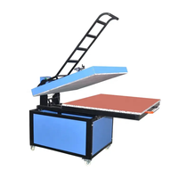 Nueva Máquina de Sublimación Textil Plana Semiautomática de Gran Formato Gaoshang 80x100 con Control de Pantalla Táctil