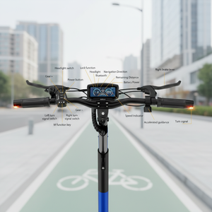 Trottinette électrique adulte KOOLUX U1 PRO 48V 20.8Ah, batterie lithium, alliage d'aluminium, pliable, écran LED, batterie amovible, entrepôt UE - Product Image 6