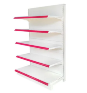 2024 Estantes <span class=keywords><strong>minimarket</strong></span> resistentes de metal de tamaño de color personalizado de fábrica estantes de pared <span class=keywords><strong>para</strong></span> góndola de exhibición de cosméticos - Product Image 3