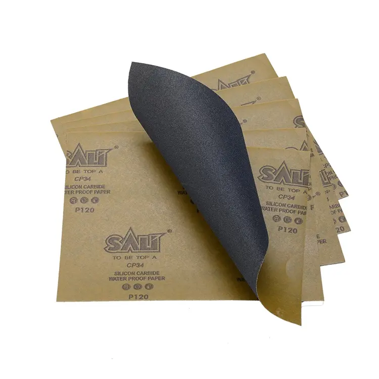 SALI CP34 Sandpapier Siliziumkarbid-Kraft papier
