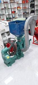 เครื่องสีข้าว N200 สำหรับใช้ในบ้านและฟาร์ม กำลังการผลิต 1800-2000 กก./ชม. รุ่น N ซีรีส์ แบบท่อคู่ พร้อมเครื่องยนต์ดีเซล - Product Image 4