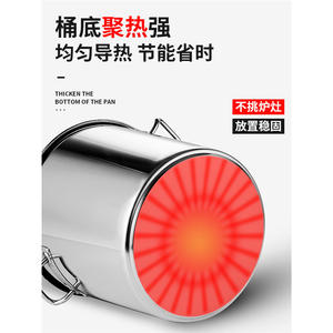 Ensemble de casseroles en acier inoxydable 4 pièces avec couvercle, résistant à la rouille, passe au lave-vaisselle, passe au four, qualité professionnelle - Product Image 5