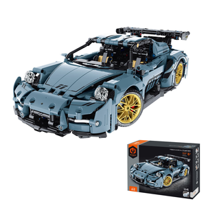 IM.MASTER 9811 Coche de Carreras de Alta Tecnología, Modelo Paganis <span class=keywords><strong>Zonda</strong></span> <span class=keywords><strong>R</strong></span>, Bloques de Construcción, Juguete de Rompecabezas, Regalo de Cumpleaños para Niños - Product Image 3