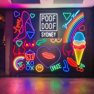 Letrero de neón Led con logotipo 3D acrílico personalizado para exteriores, luces de neón, letras, letrero de neón personalizado para decoración de pared de boda - Product Image 4