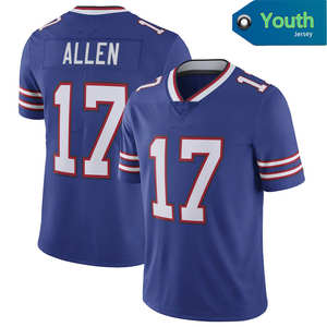 Camisas de Jovens de Josh Allen Buffalo # Camisas de Futebol Americano Costuradas VP Limitadas para Crianças, Presente de Natal - Product Image 2