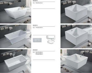 Moderno rettangolare vasca da bagno interna Spa a cascata con getto d'aria di lusso Villa <span class=keywords><strong>portatile</strong></span> <span class=keywords><strong>jacuzzi</strong></span> per rettangolare <span class=keywords><strong>portatile</strong></span> - Product Image 2