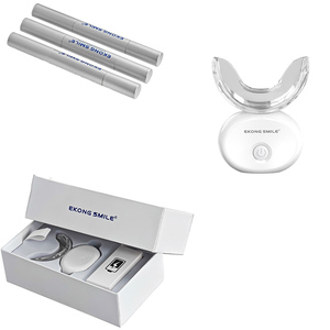 Kit Sbiancante per Denti Personalizzato OEM 2025 con Logo Privato, Gel Sbiancante Professionale con Luce LED Rossa e Blu, Gusto Menta, Senza Perossido - Product Image 6