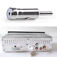 Adaptateur d'antenne radio de voiture, adaptateur d'interface coaxiale, prise DIN femelle vers prise ISO mâle, connecteur à angle droit