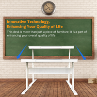Hautement recommandé Table de bureau ergonomique réglable en hauteur avec fonction convertible