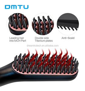 DMTU mejor peluquería Barber barba plancha peine cepillo herramienta de modelado de SetHair herramientas para hombre y mujer - Product Image 2