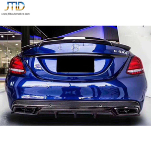 Diffuseur arrière en fibre de carbone de haute qualité pour <span class=keywords><strong>Mercedes</strong></span> <span class=keywords><strong>c63s</strong></span> <span class=keywords><strong>amg</strong></span> w205 lèvre en fibre de carbone - Product Image 2