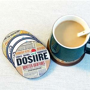 Promotion Vente en Gros Pas Cher Sous-Verres Personnalisés 3D en Plastique Silicone Souple PVC Caoutchouc pour Boissons - Product Image 1