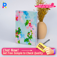 Carnet de notes/agenda personnalisé en gros, couverture souple, 100 feuilles, couverture en papier coloré, pour étudiants et professionnels