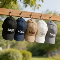 Casquette de baseball tendance à 6 panneaux 100 % coton avec logo brodé 3D, ajustable, style classique, multicolore pour hommes et femmes, idéale pour l'extérieur