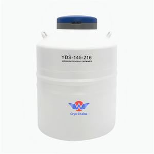 Tanques LN2 sellados al vacío Tanque de almacenamiento LN2 de cuello ancho de 47L para almacenamiento biológico - Product Image 1