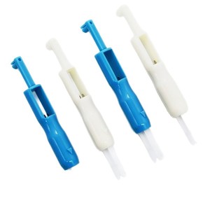 <b>Automatic</b> <b>Sewing</b> <b>Machine</b> Threader Plastic Needle Changer Tool For Household Use Convenient Oval Shape GZ01 - Product Image 5