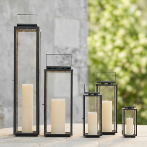 Wholesale Black Stainless Steel Modern Handmade Durable <b>Candle</b> <b>Holder</b> <b>Lanterns</b> for Christmas Home and Outdoor Decorations - Product Image 5