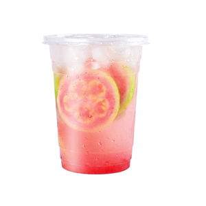 Gobelets jetables personnalisés CJF en PP, imprimés en sérigraphie, 32 oz (1000 ml), pour thé Boba, boissons chaudes ou froides, jus de fruits - Product Image 1